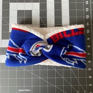 Buffalo Bills Handmade Fleece/Sherpa Headbands